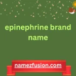 epinephrine brand name