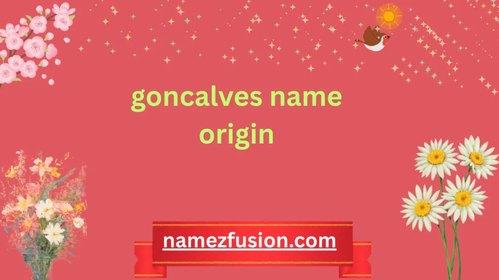 goncalves name origin