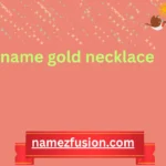 name gold necklace