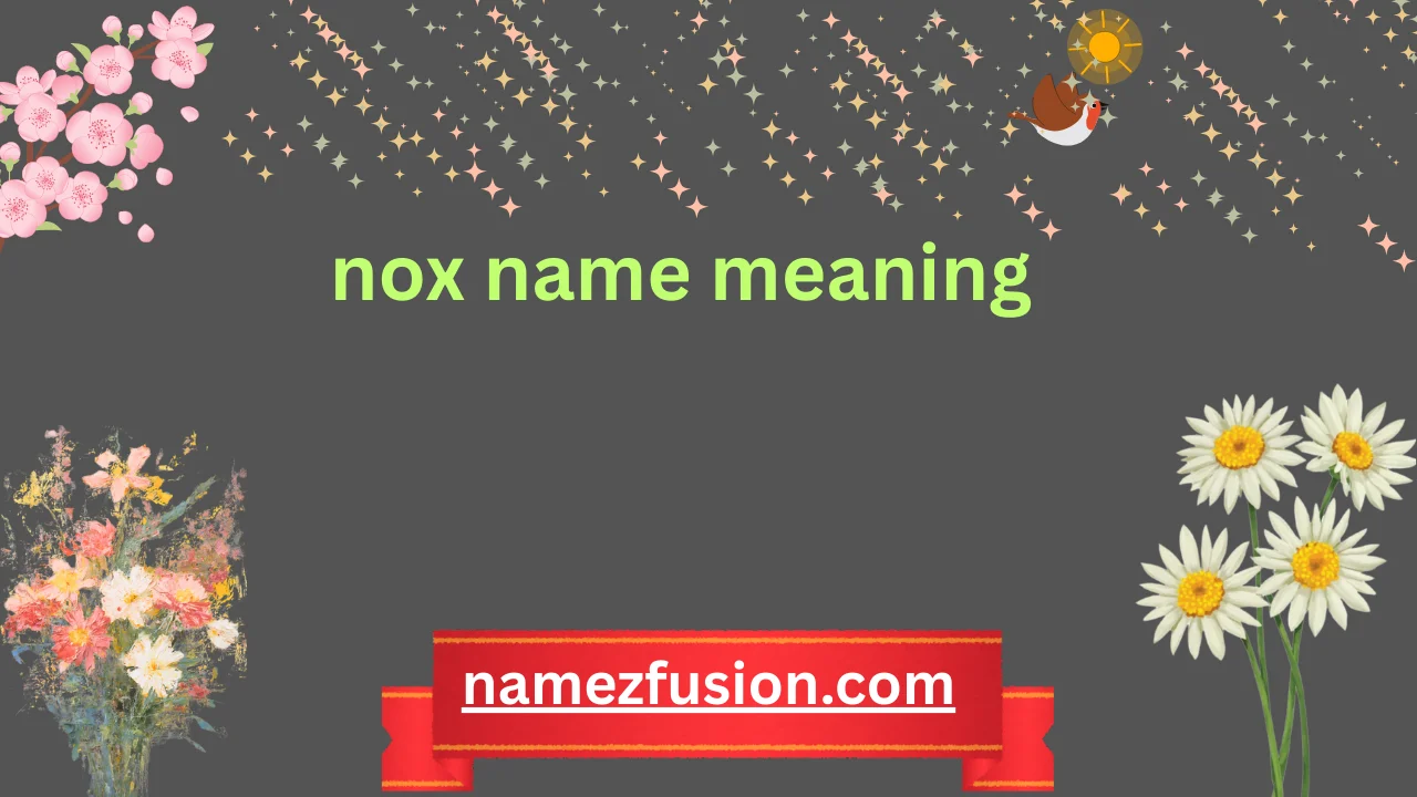 nox name meaning