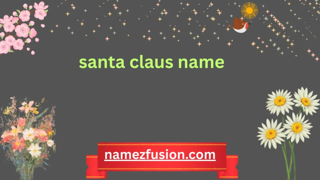 santa claus name