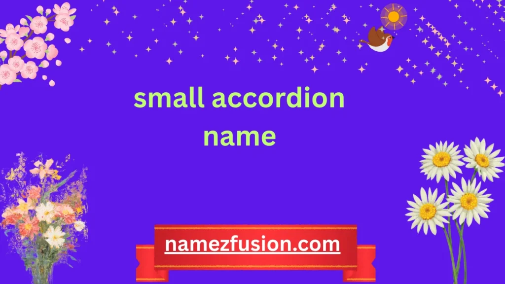 small accordion name