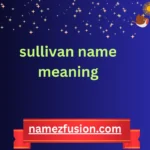 sullivan name meaning