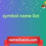 symbol name list