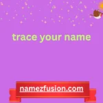 trace your name