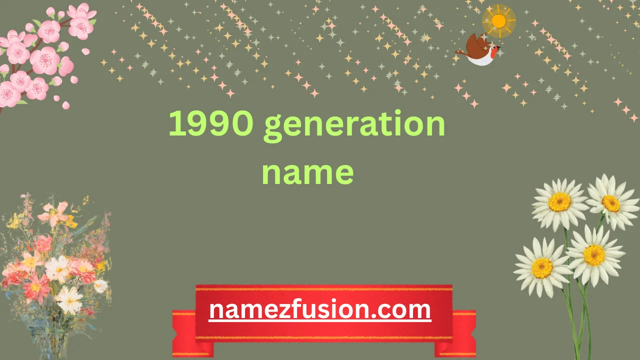 1990 generation name
