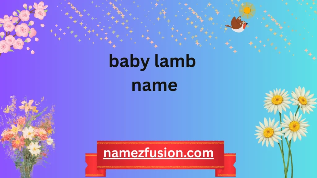 baby lamb name
