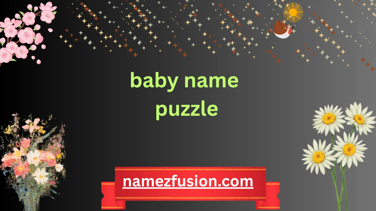 baby name puzzle