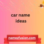 car name ideas