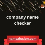 company name checker