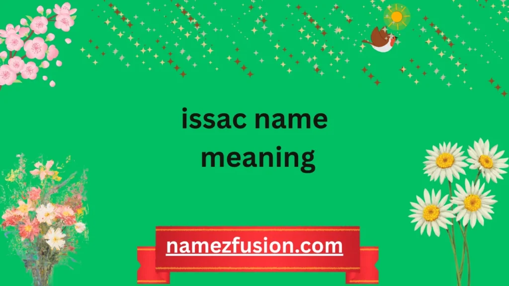 issac name meaning