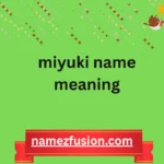 miyuki name meaning