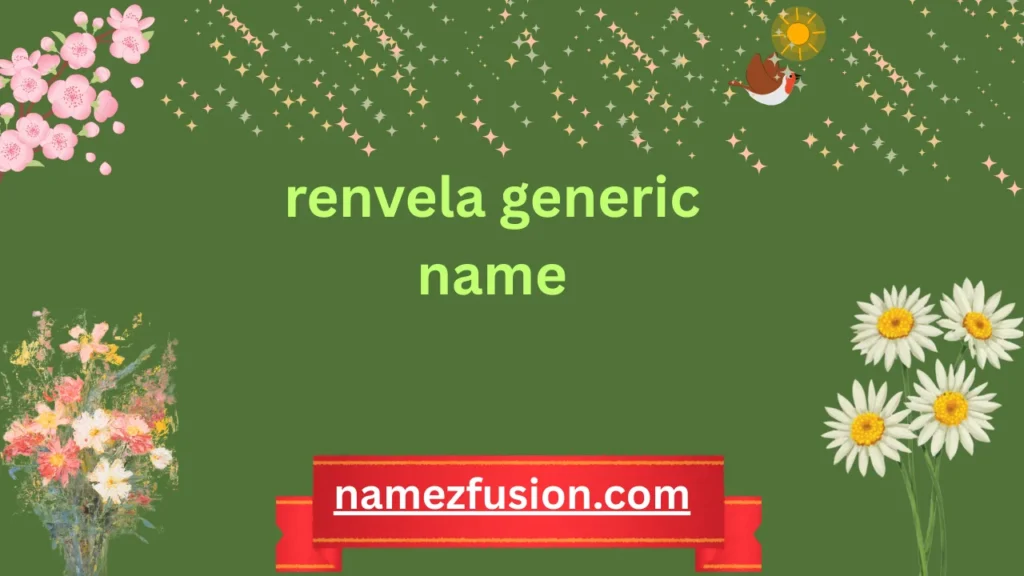 renvela generic name