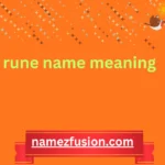 rune name meaning