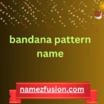 bandana pattern name