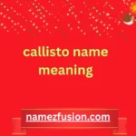 callisto name meaning