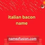 italian bacon name