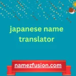 japanese name translator