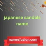 japanese sandals name