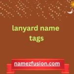 lanyard name tags