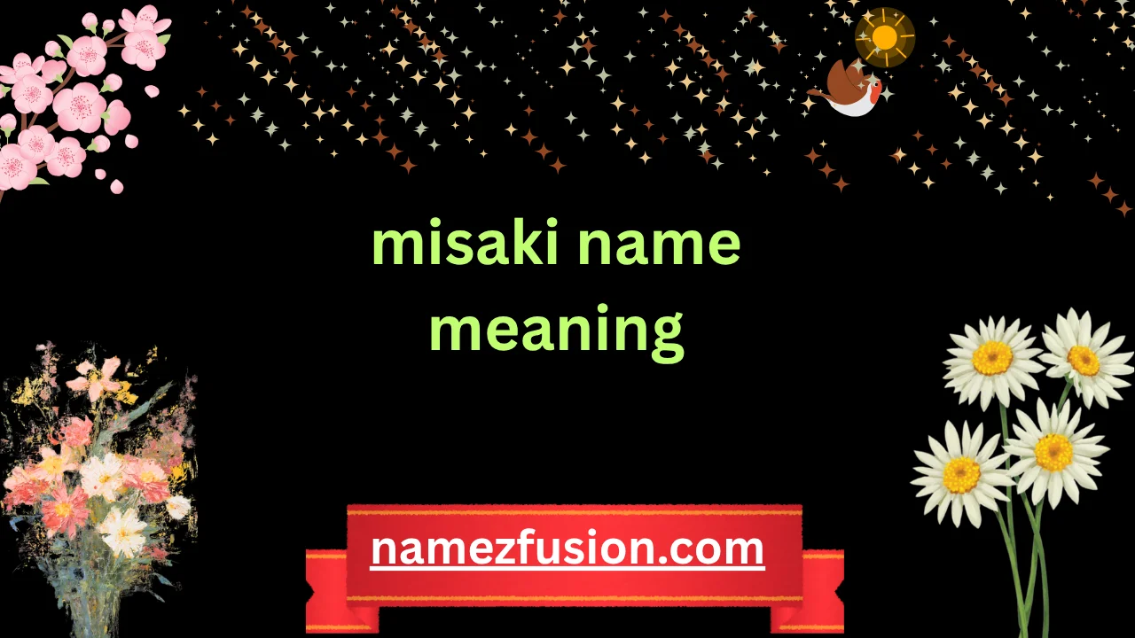 misaki name meaning