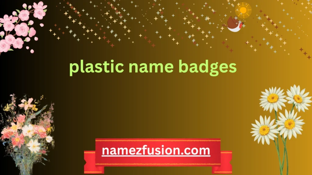 Plastic Name Badges Meaning in Text (2026 Slang Guide)