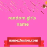 random girls name