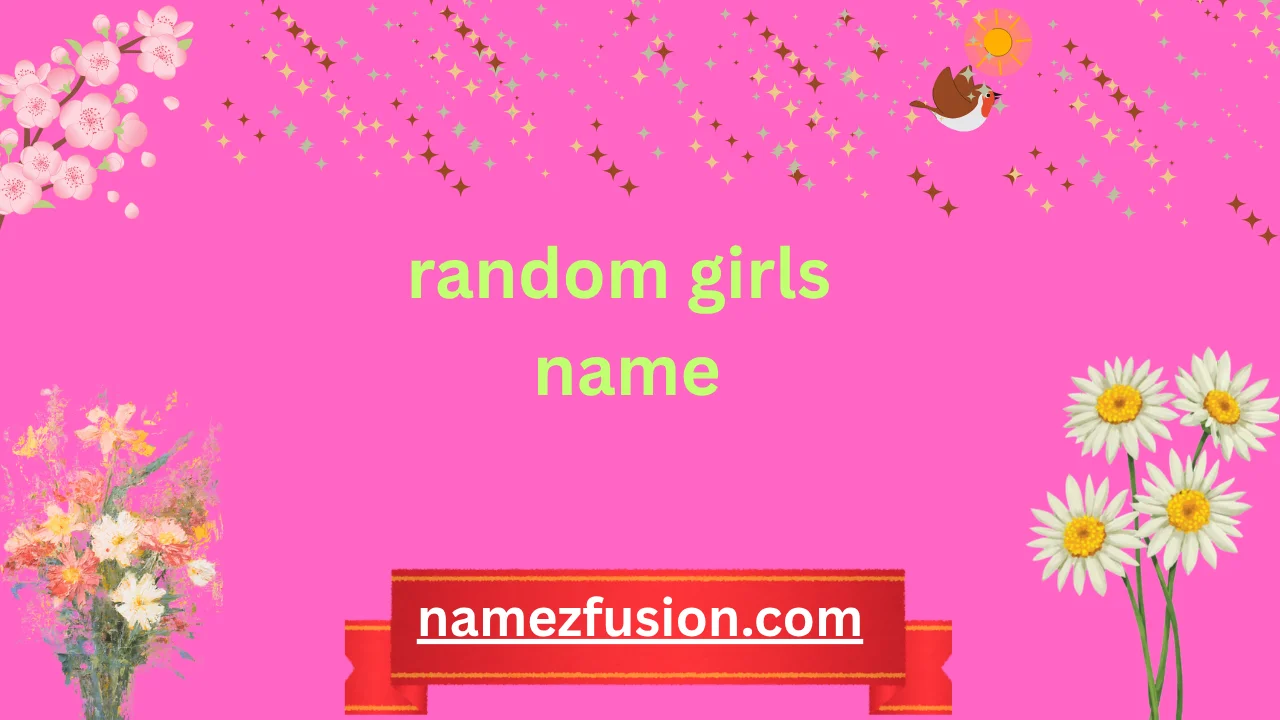 random girls name