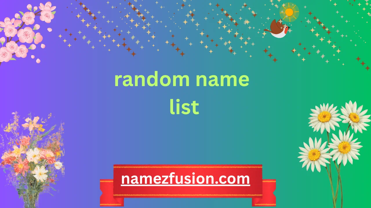random name list