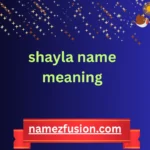 shayla name meaning
