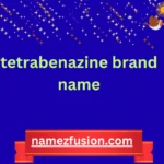 tetrabenazine brand name