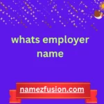 whats employer name