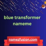 blue transformer name