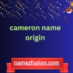 cameron name origin