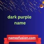 dark purple name
