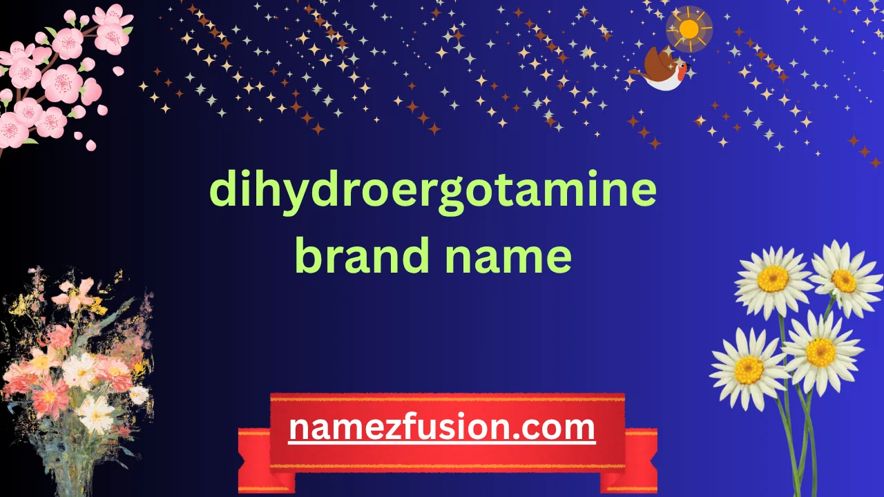 dihydroergotamine brand name