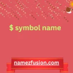 $ symbol name