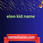 elon kid name