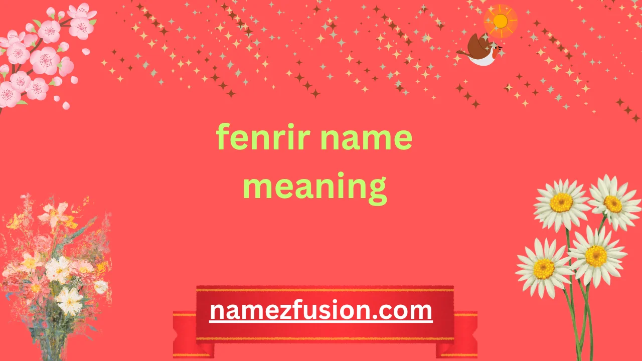 fenrir name meaning