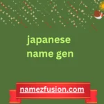 japanese name gen