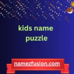 kids name puzzle