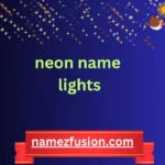 neon name lights