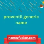 proventil generic name