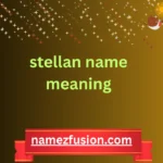 stellan name meaning