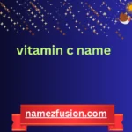 vitamin c name