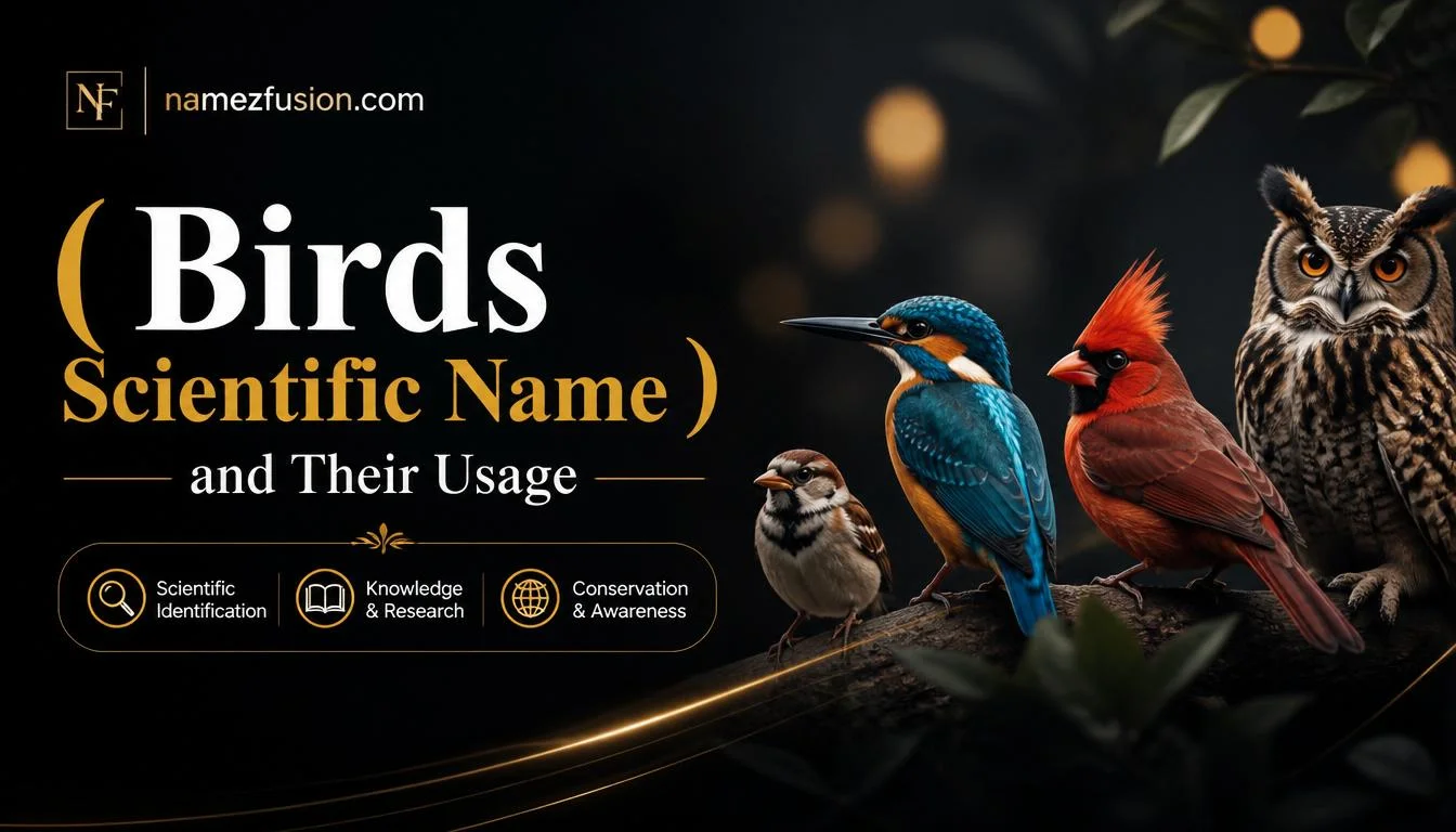 birds scientific name