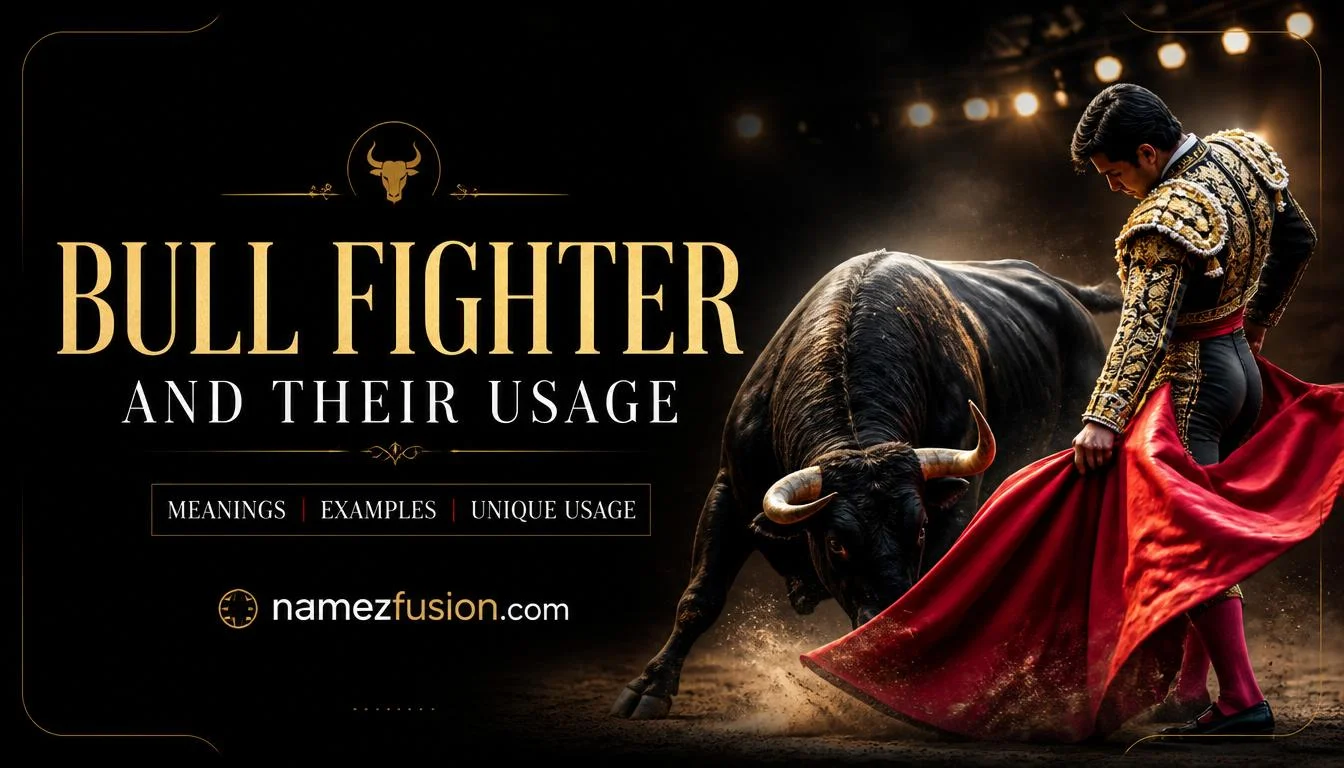 bull fighter name