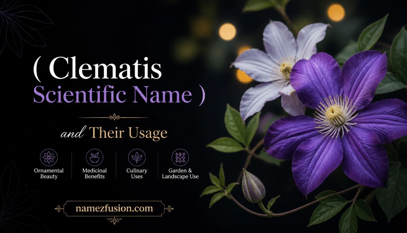 clematis scientific name