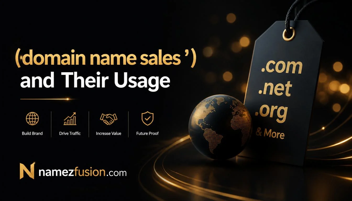 domain name sales