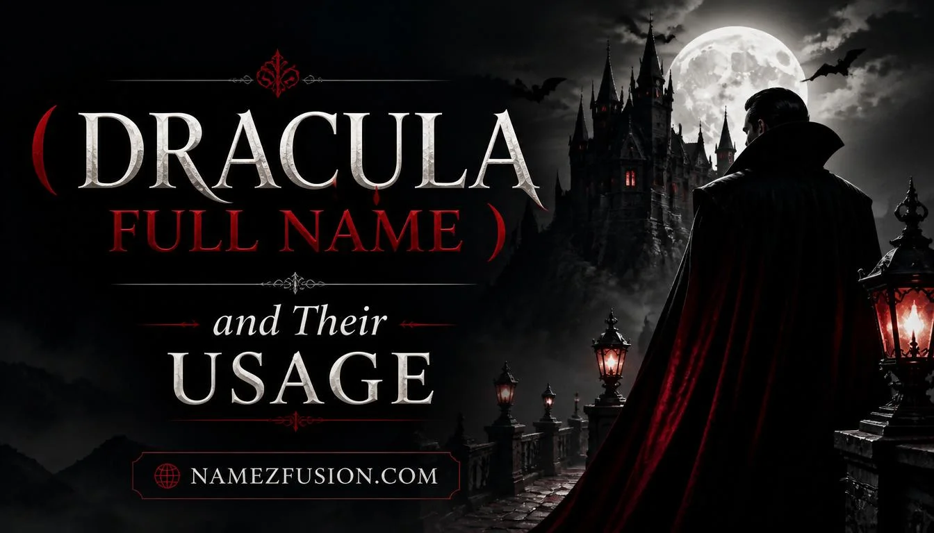 dracula full name
